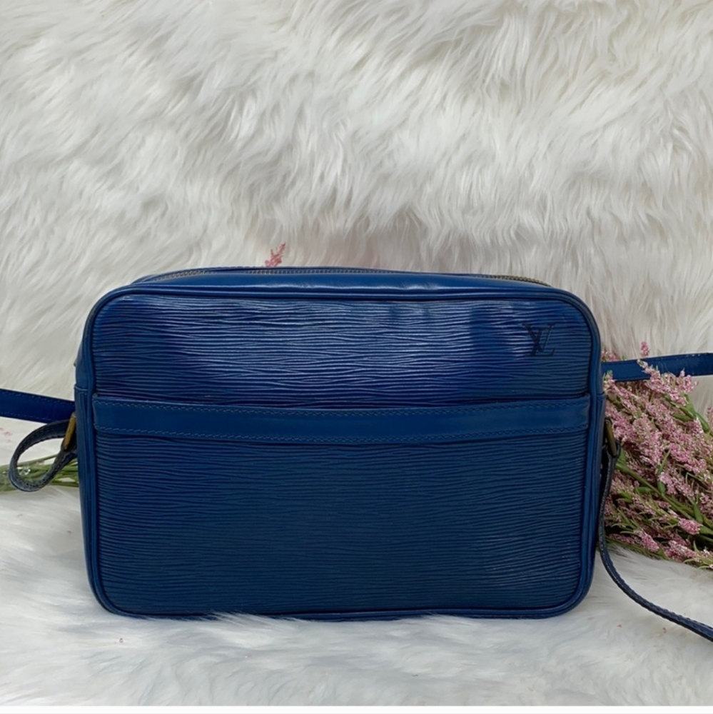 Louis Vuitton Blue Crossbody Epi Bag
